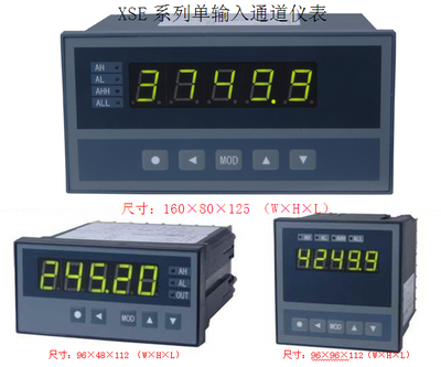 XSE/C-HIT2A0B1S0V0 單輸入通道儀表_電子電工儀器_數顯儀表_其它_產品庫_中國化工儀器網
